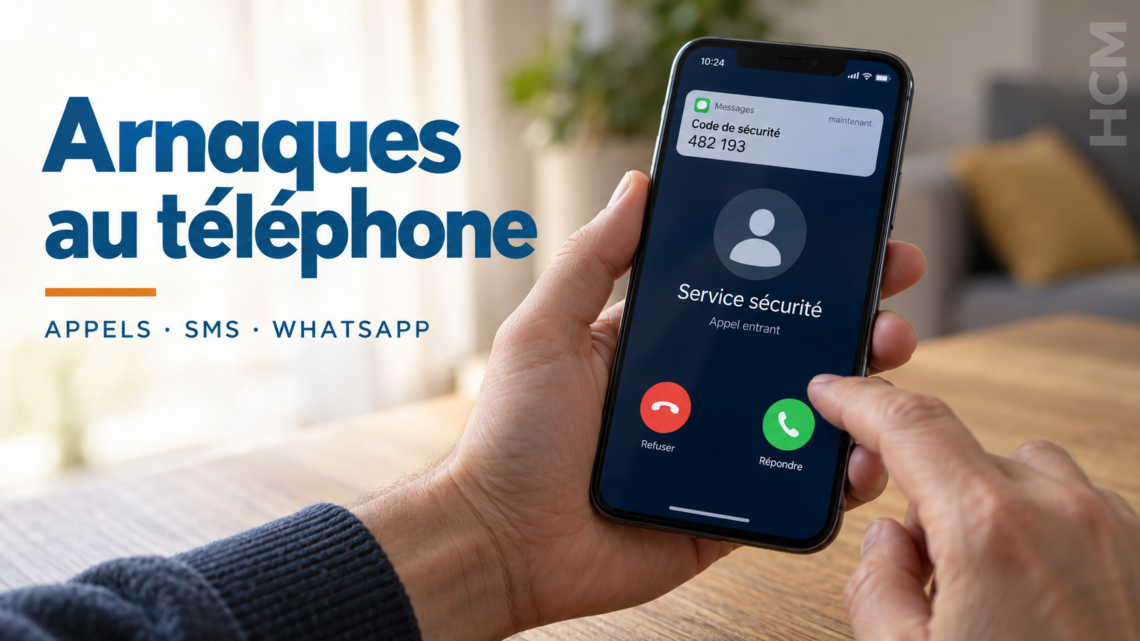 Arnaques au téléphone, par SMS et sur WhatsApp – comprendre les méthodes utilisées