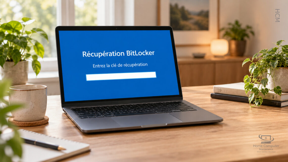 Pourquoi Windows demande une clé BitLocker au démarrage